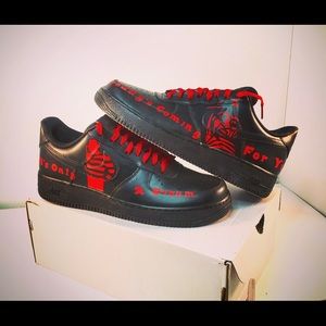 Nike Air Force 1 Freddy Themed